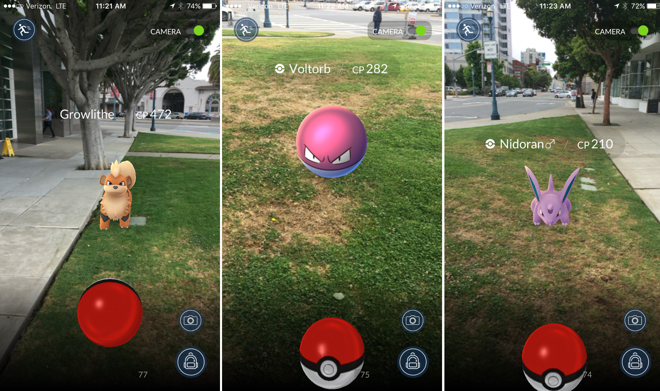 pokemon-go screenshots