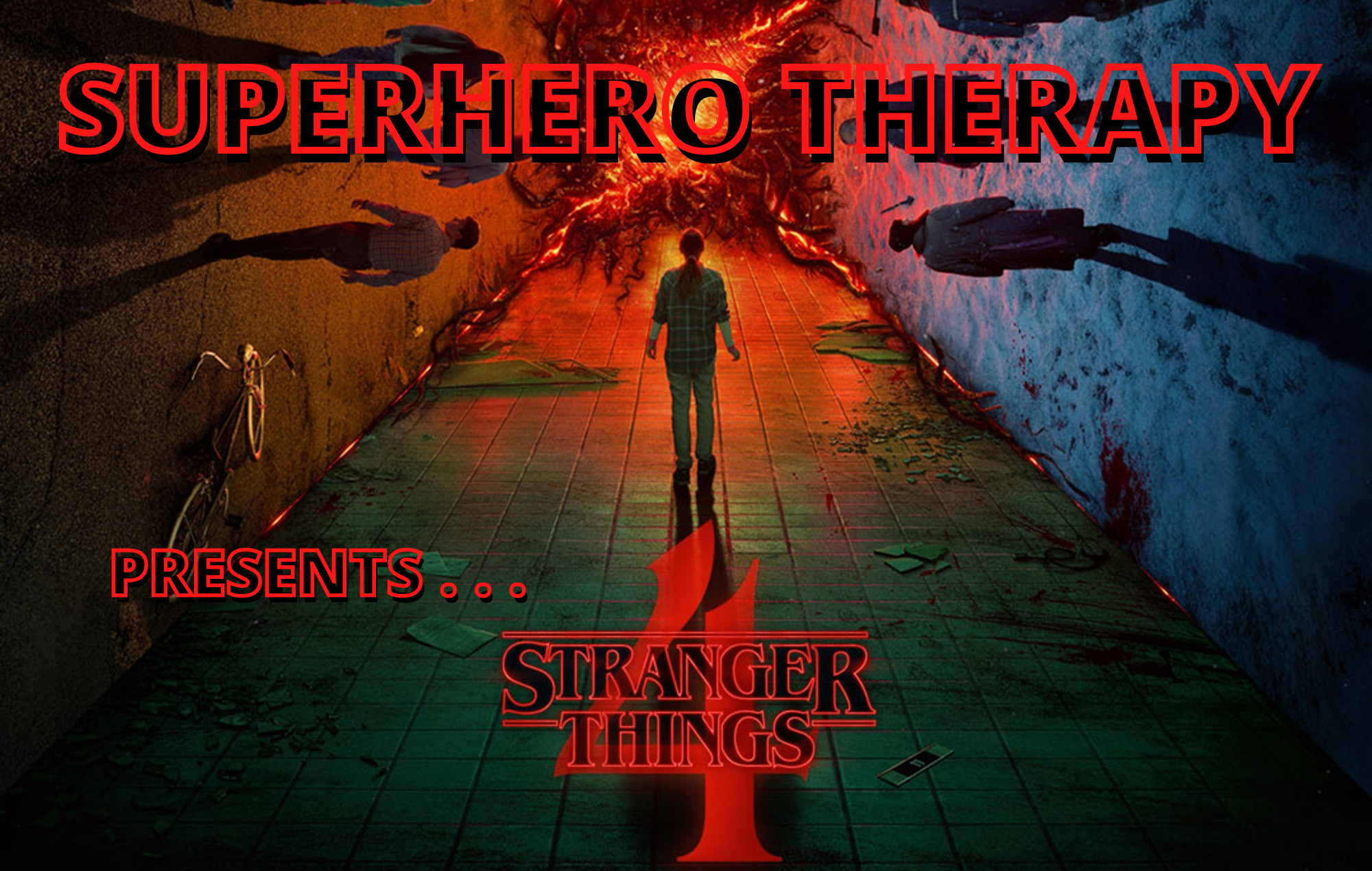 Superhero Therapy Podcast promo picture for: "Stranger Things 4"