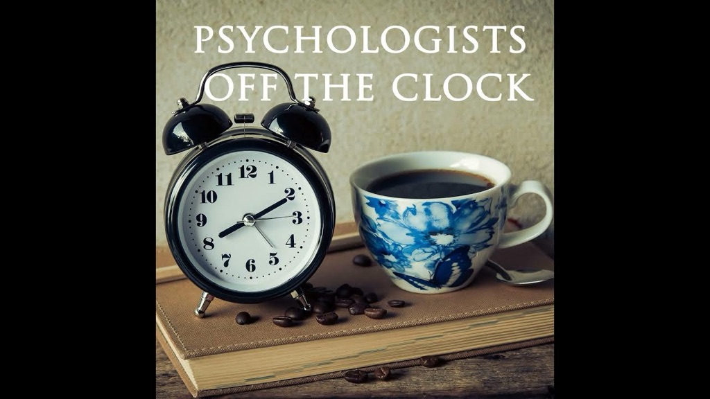 Alarm clock and Coffee mug. Psychologists Off the Clock Logo